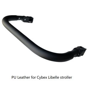 Baby Stroller Accessories Bumper Bar Anti-Scratch PU Leather Armrest Handle Crossbar Compatible With Cybex Libelle Stroller