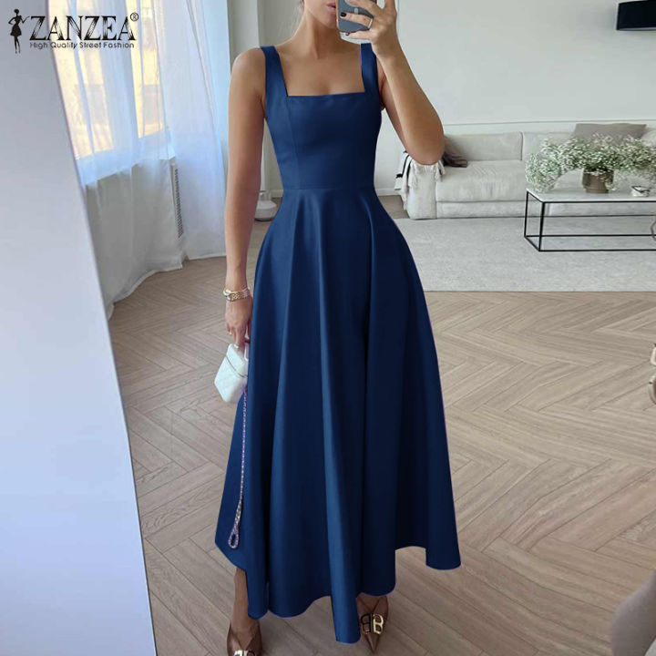 Esolo%20ZANZEA%20ph%E1%BB%A5%20n%E1%BB%AF%20satin%20kh%C3%B4ng%20tay%20c%E1%BB%95%20vu%C3%B4ng%20%C4%90%E1%BA%A7m%20midi%20bu%E1%BB%95i%20t%E1%BB%91i%20Swing%20b%C3%AAn%20%C4%91%E1%BA%A7m%20m%C3%A0u%20tr%C6%A1n%20#14%20-%20Image%203