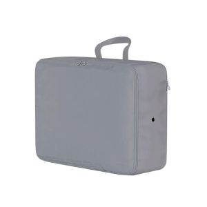 OKDEALS01 Foldable Down Jacket Storage Bag with Handle Large Capacity Compressed Travel Clothes Bag Simple Polyester Compression Packing Cube Home