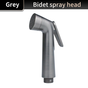 Xinkunlong SG-K9016 Series 3 Color Hand Held Toilet Bidet Sprayer Bathroom Bidet Cleaning Sprayer - Chrome Black- Bathroom Faucet Fixture