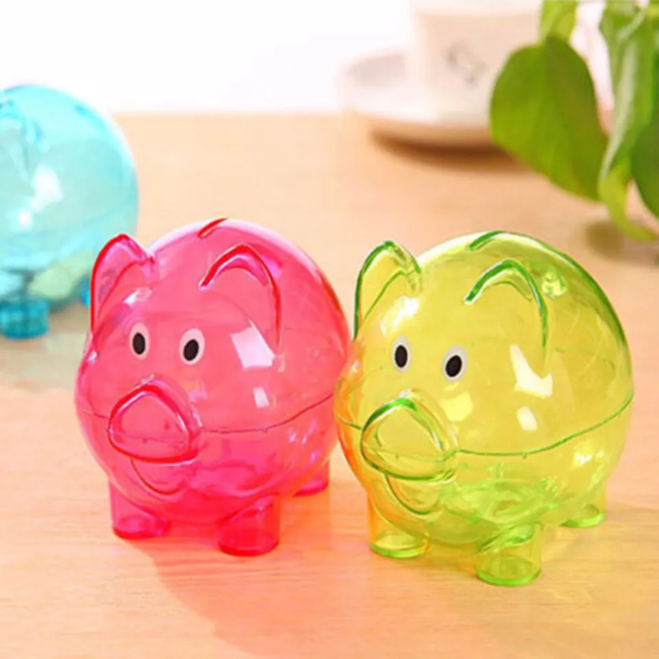 Alkansya ipon Challenge 2021 Cute Plastic Piggy Bank Coin Money Cash  Collectible Saving Box Pig Gift Toys For Boys | Lazada Singapore