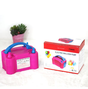 Electric Balloon Air Pump Balloon Arch Column Stand Inflatable Balloon Pump High-power Balloon Accessories Inflator Dual-Nozzle Globos Machine Air Balloon Blower For Party Decoration