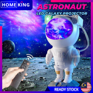 HOMEKING | NEW Astronaut Light Galaxy Projector Sky Nebula Night Light Astronaut Lamp Home Room Decor Decoration Bedroom Decorative