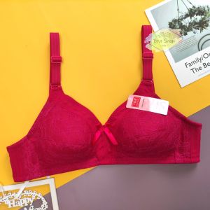 Plus Size Women Bra Full Cup Wireless Lace [Lily Bra Shop]