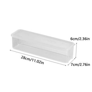 Wonton Dumpling Storage Box Freezer Box Refrigerator Frozen Dumpling Plastic Food Grade Box Househol