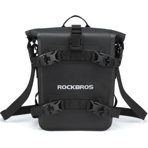 【SG Delivery】Rockbros Motorcycle Side Bag Waterproof Side Luggage Storage Motorcycle Travel Bag Quick-Release Riding Guard Bar Bag