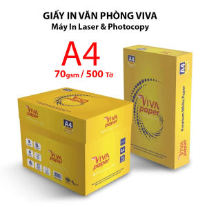 Giấy In Văn Bản A4 Viva Paper 70gsm 500 Tờ Giấy Viết Giấy In Văn Phòng Cho Máy In Laser Photocopy