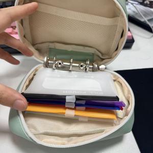 A8 Waterproof Large Twice-Daily Pill Organizer Set for Seven Days with 14 Color-Coded Pouches for Storage