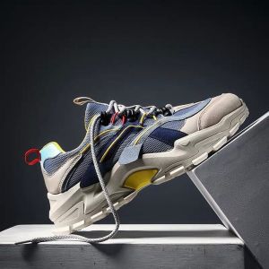 MIKEJIE Summer Net Shoes Mens Sports Shoes Korean Version of The Trend Students Increase The Spring Mens Shoes