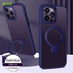 BISEN MAGNETIC HOLDER Classic Style Mobile Phone Case For Sam S23 A24 Series