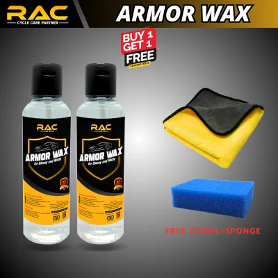 RAC Armor Wax for Glossy and Matte Buy 1 Take 1100ML Bike/Motorcycle/Car