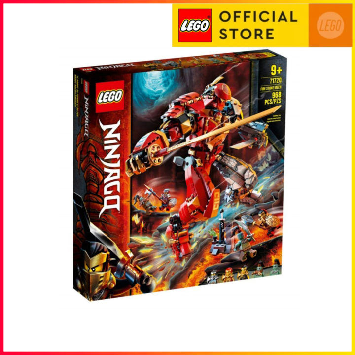 LEGO 71720 Ninjago Fire Stone Mech 968pcs 9+ lego Đồ chơi gạch Hoàn ...