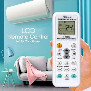 Remote Remot Control AC Universal Multi Fungsi 1000 IN 1 K-1028E Jun Da Cina Korea Jepang Split Plasma Standar Air Conditioner 1/2 1 2 PK
