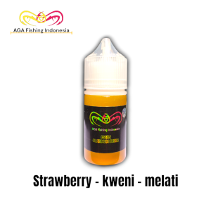 AGA Essen Oplosan Aroma Strawberry kaweni Melati Umpan Pancing Semua Jenis Ikan 15ml 30 ml