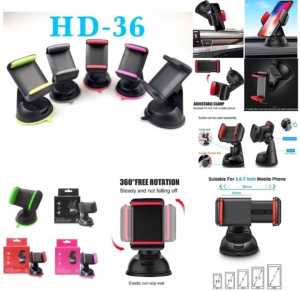 HD 36 car holder sucker mobile phone car dashboard universal suction car holder