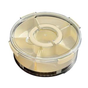 Stackable Storage Box Ice Compartment Ice Layer Container Portable Camping Kitchenwares