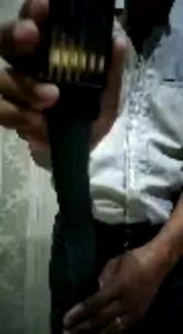 ikat pinggang kulit pu pria/gesper rel/sabuk otomatis