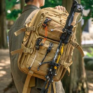 OOG Quick Release Backpack Expansion Buckle Webbing Clip Adjustable Climbing Bag Elastic Rope For Travel Mountaineering Bag Backpack Binding Clip Hiking Camping
