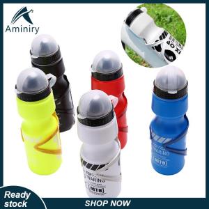 Aminiry[Love sports] 750ML Portable Mountain Bike Bicycle Cycling Water Drink Bottle with Holder Cage