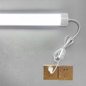 Vimite 30/60/90CM Led Light Strip Lamp Tube Double-Sided Tape Installation Plug In-Line Nightlight Indoor Lighting Super Bright Wall Light For Cabinets And Desk