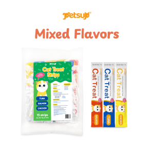Petsup Cat Creamy Treats 15pcs Mixed Flavors Lickable Cat Snack Chicken Tuna Salmon with Taurine Vitamins A D E Creamy Treat Daily Reward Training Meal Topper Bonding Treat for Cats & Kittens