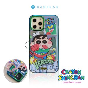 NEW Casing !! SINCHAN FUNNY PAHLAWAN BERTOPENG SUPERHERO CHROME BUMPER CAMERA FULL PROTECTION LIMITED EDITION JAPAN PRINTING CASE IP 14 PROMAX 14 PRO 14 13 PROMAX 13 PRO 13 12 PROMAX 12 PRO 12 11 SOFTCASE