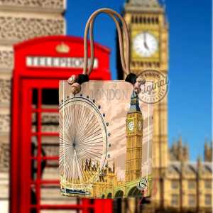 ALVYSTREET | Tas Totebag Single Motif London | Printing High Quality | Terbaru | 4 Motif