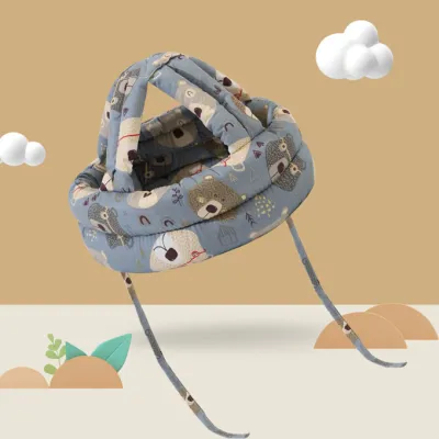 👶🏻Woobbies Baby Head Protection Baby Helmet Adjustable Soft Walk Safety Headguard Toddler Head Security Protection