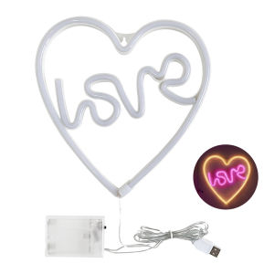Sweet LOVE Neon Signs LED LightAtmosphere Lighting for WallNight Lamp for BirthdayPartyE-sports RoomDecoration