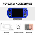ANBERNIC RG40XX H konsol permainan genggam sistem Linux Joystick RGB kesan pencahayaan 256G 300 PSP pemain Video permainan Trimui Console. 