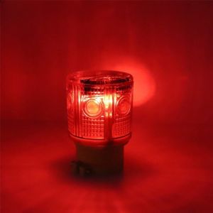 Solar Mark Beacon Light Three Flashing Modes Flashing Marine Signal Light Solar Waterproof Net Mark Position Flash Boat Warning Floating Light