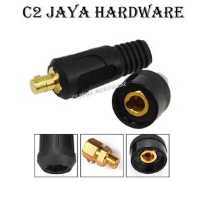 Welding Accessory MIG / TIG Dinse Plug & panel Socket ( For One Set )