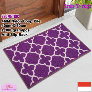 Tren-D-rugs - Keset kaki alas lantai dapur kamar mandi tidur murah anti slip 40 cm x 60 cm - NMs