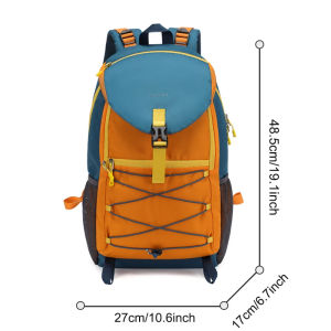 กระเป๋ากระเป๋าเป้กระเป๋าเป้สะพายหลังเดินป่ากันน้ำสำหรับเด็ก TINYAT กระเป๋านักเรียนสำหรับการเดินทางทนทานสำหรับกิจกรรมกลางแจ้ง