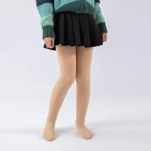 Kids Girl Pantyhose Soft Cotton Tights Kids Thick Ballet Socks Dancing Socks Black Halloween Comfortable Pantyhose