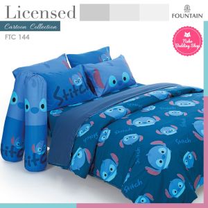 ชุดผ้าปูที่นอน Disney tsumtsum (ไม่รวมผ้านวม) 🔥ลิขสิทธิ์แท้🔥ดีสนีย์ซูมซูม หมีพูห์ มิกกี้เม้าส์ sanrio ผ้าปูฟาวเทน