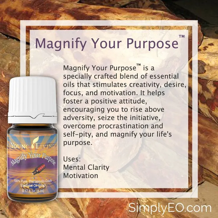 エッセンシャルオイル Young Living Magnify Your Purpose 5ml Young Living Magnify Your Purpose Essential Oil Blend - 5ml