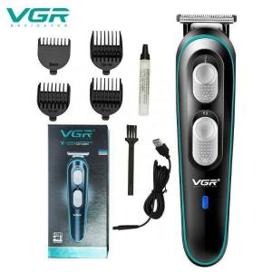 Original VGR V-055 Professional zero Adjustable Rechargeable Hair trimmer 8 Hours Charging Cordless Home Hair Cutting Kit Mesen Potong Rambut
