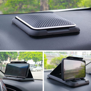 【Shipping From Malaysia】 Dashboard Holder for Phone Universal Car Phone Holder Mount Anti Slip GPS Navigation Support Auto Smartphone Stand Car Goods Strong Suction Universal for All Smart Phones