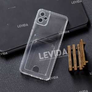 Samsung A05 Samsung A06 4G Card Case Clear / Slot Kartu Bening Case Samsung A05 Samsung A06 4G