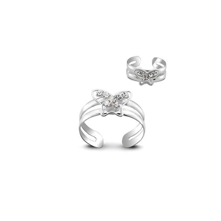 Pure By Nat Willow Ring - Silver