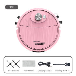 Mini Smart Robot Vacuum Cleaner 8088 Clean integration Sweeping/vacuuming/mopping Strong suction 400mAh long endurance One-Button start Bilateral brush Sensitive obstacle avoidance Low noise