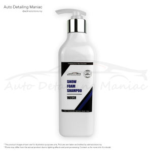 ADM Snow Foam Shampoo (500ml) Concentrated Hi Foam Car Shampoo Long Cling Time Easy Rinse Soap Detergent Cleaner