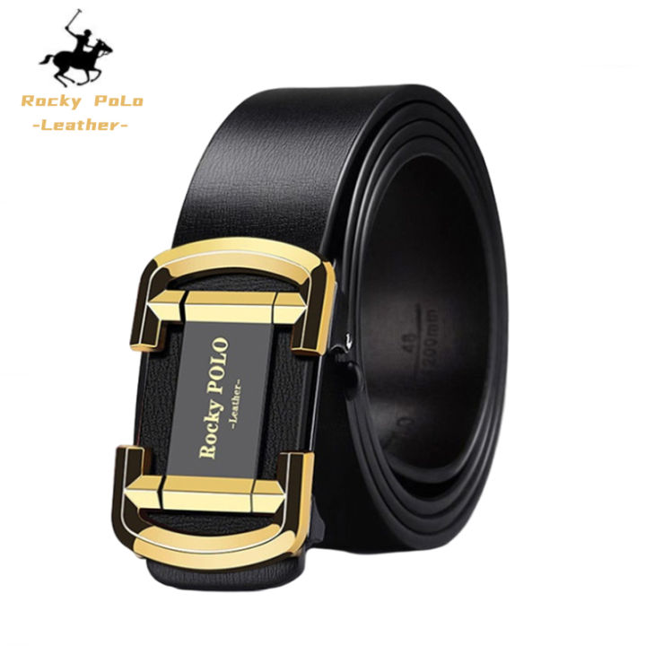 Rocky PoLo 2022 Belt for Men Geuine Leather Alloy Automatic Buckle ...