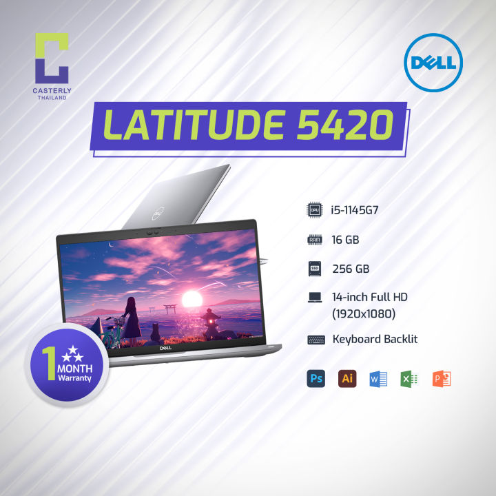 [2nd Hand] Dell Latitude 5420 — Core i5‑1145G7 / 16GB / 256GB / 14” FHD ...
