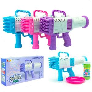 Mainan Bubble Gun Bazooka Jumbo 25 HOLE Mainan Tembak Gelembung Sabun