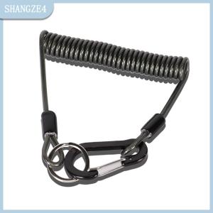 【SHANGZE4】 Dây Câu cá chống mất xoắn ốc mùa xuân thu hút kìm dây Dây Mùa Xuân dây đàn hồi cuộn dây căng Tether phụ kiện câu cá