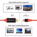 Cáp chuyển USB Type C sang HDMI cho điện thoại chất lượng cao. 