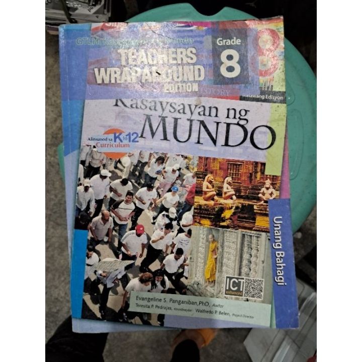 Kasaysayan ng Mundo Teachers Wraparound Edition grade 8 Lazada PH