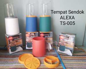 Tempat Sendok ALEXA TS-005/GBU/Plastik